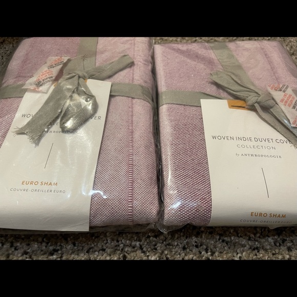 Sold Out! Anthropologie Woven Indie Euro Sham - Picture 4 of 6